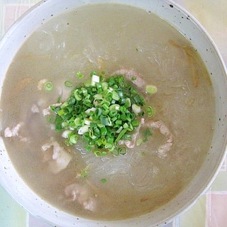 台湾風春雨スープ　☆温まってヘルシーダイエット☆